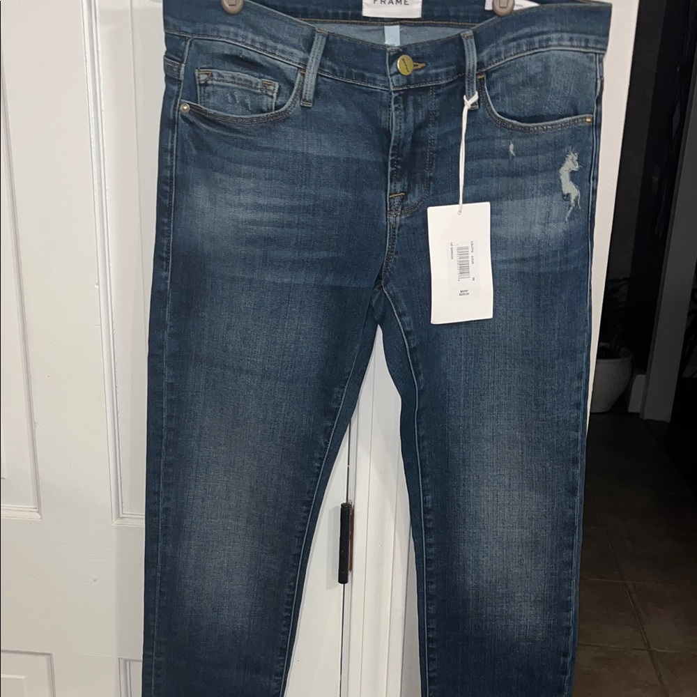 Frame LE GARÇON mid rise straight fit new with tags
